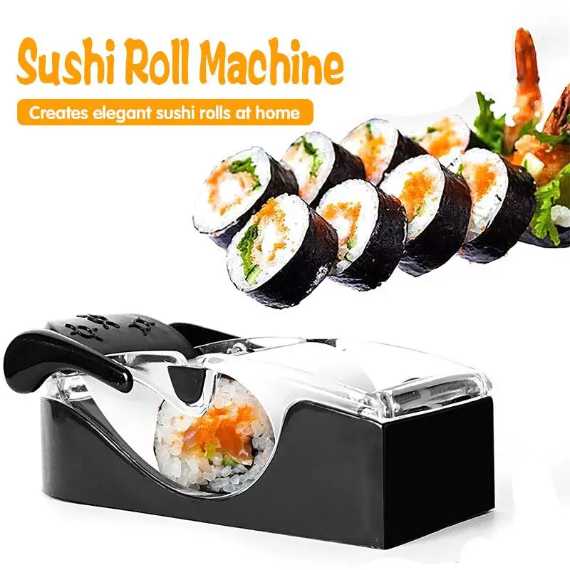 

Simple sushi machine rice ball mold magic rice roll sushi mold bento accessories kitchen gadgets rice ball sushi roller mold 1pc