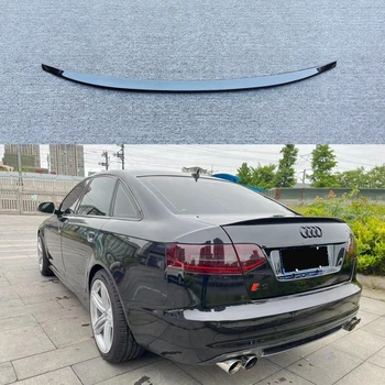 Spoiler per Audi A6 C6 2005-2011 in ABS, Colore Primer, Alettone Posteriore per Bagagliaio, Accessori Auto