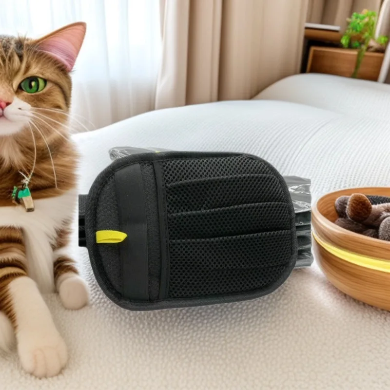 Pet Grooming & Massage Glove - Soft Hair Remover & Cleaning Brush