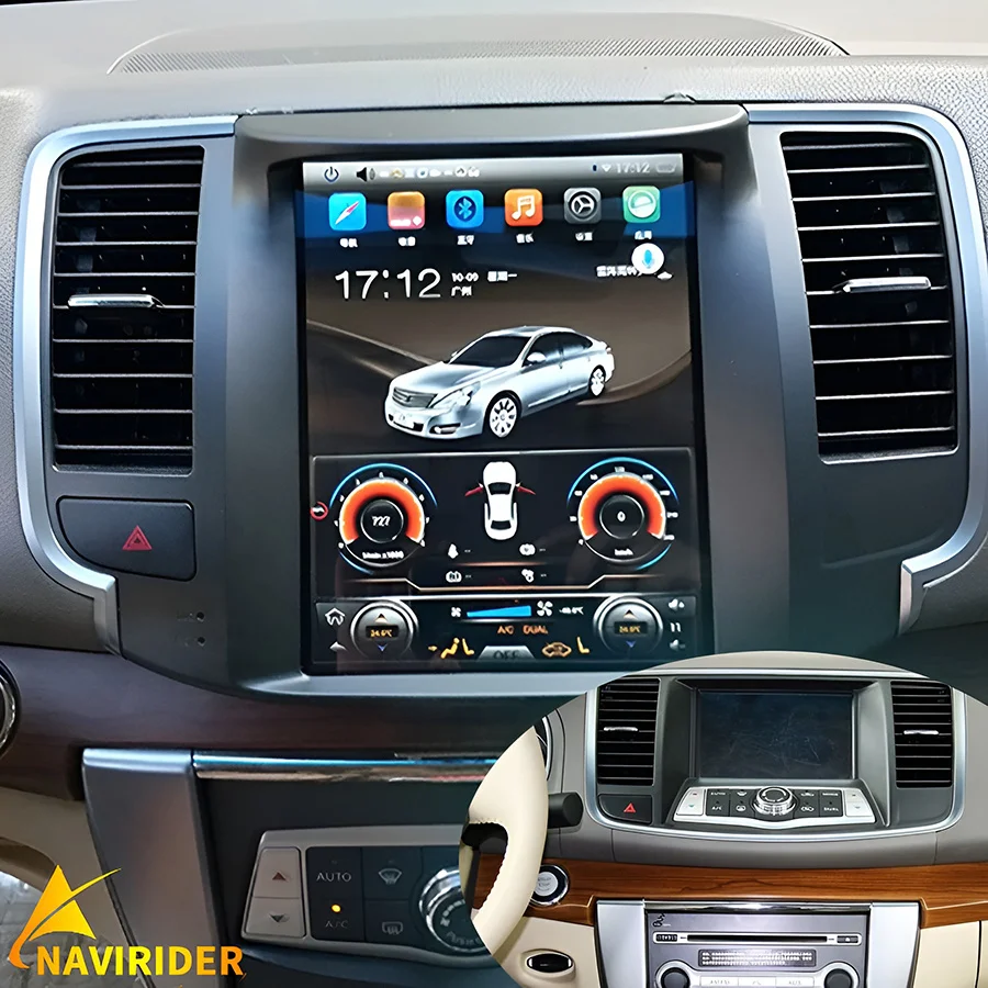 

Android 13 для Nissan Teana J32 2008-2013, автомобильное радио, мультимедийный видеоплеер, навигация GPS, № 2DIN, Dvd, экран Тесла, 256 Гб ПЗУ