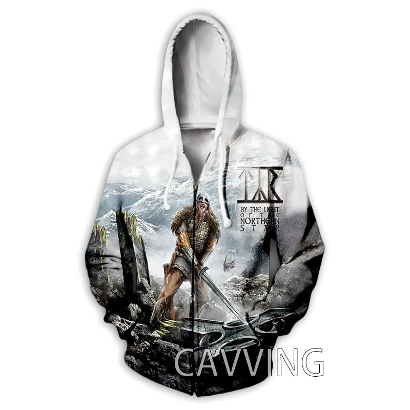 

Новые модные толстовки с капюшоном с 3D принтом TYR Band на молнии, толстовки с капюшоном на молнии в стиле Харадзюку, толстовки в стиле хип-хоп, свитшоты