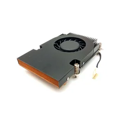 Radiador Industrial de CPU de ordenador, conjunto de refrigeración de tubo de calor de ventilador, radiador de ventilador de perfil de máquina todo en uno de control industrial