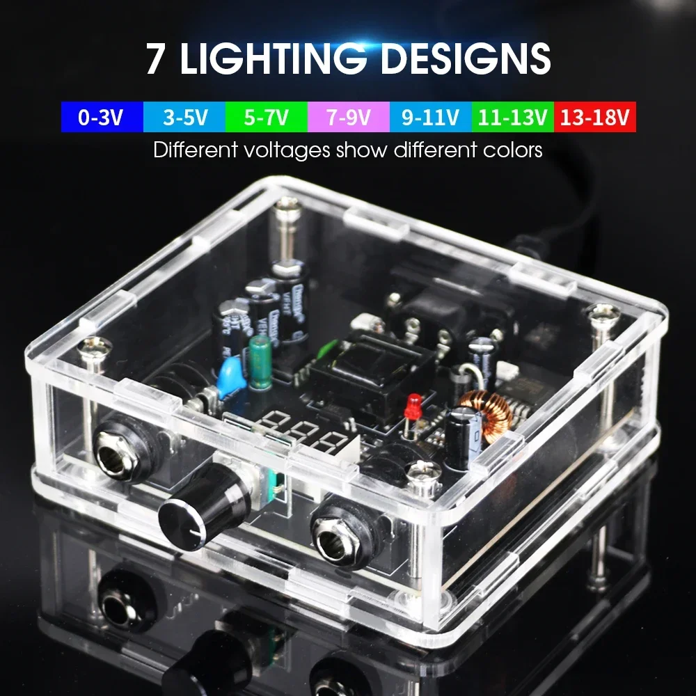 Barva tetování energie poskytnout mini LCD energie poskytnout nastavitelný digitální tetování energie zdroj pro svitek & rotační tetování stroj pero