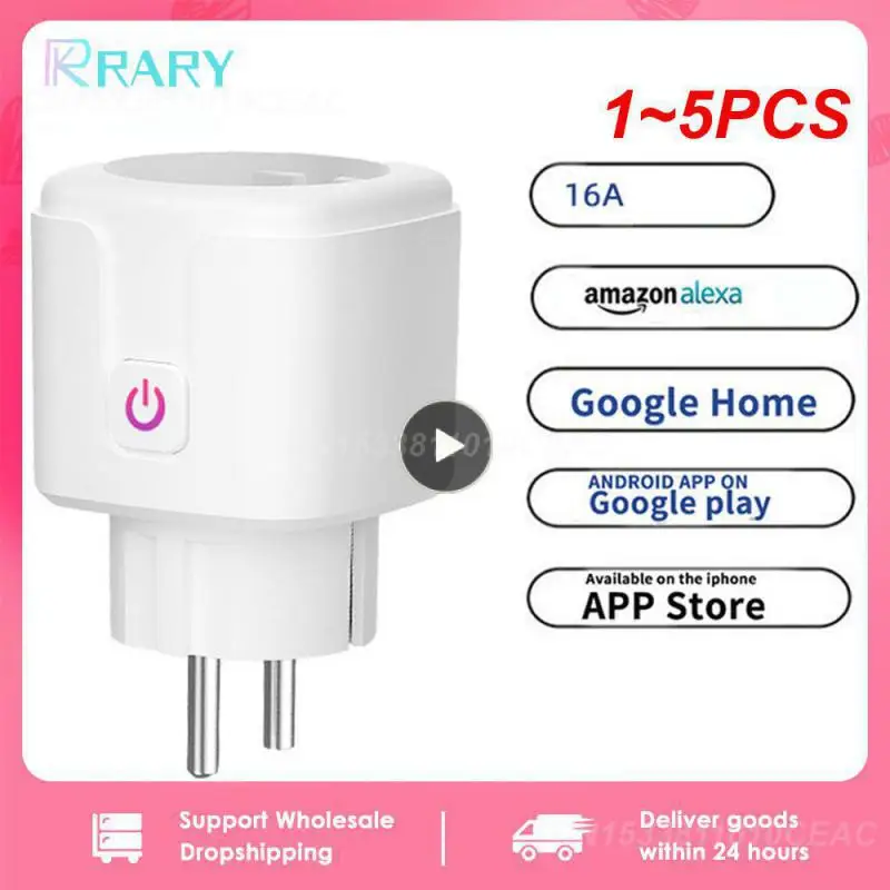 

Умный адаптер с Wi-Fi, 16 А, 1-5 шт.