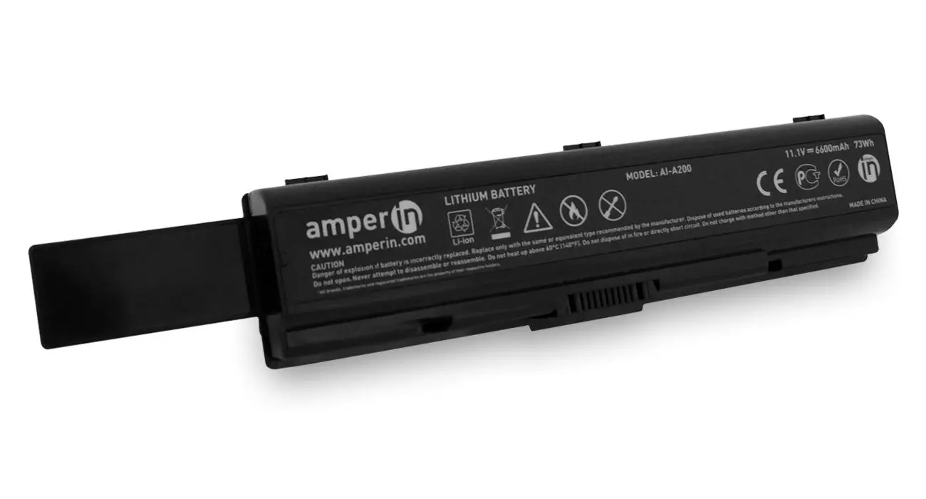Аккумулятор усиленный Amperin для Toshiba PA3682U-1BRS 11.1V (6600mAh) | Компьютеры и офис