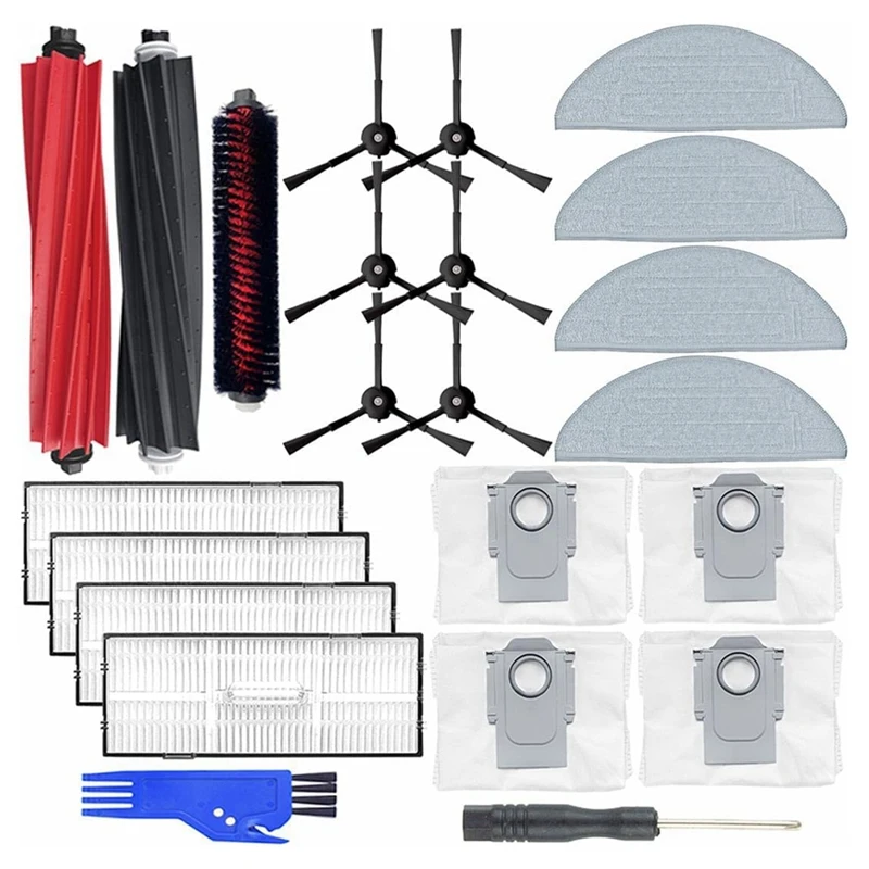 Roborock-Peças sobressalentes para S8 Pro Ultra, escova