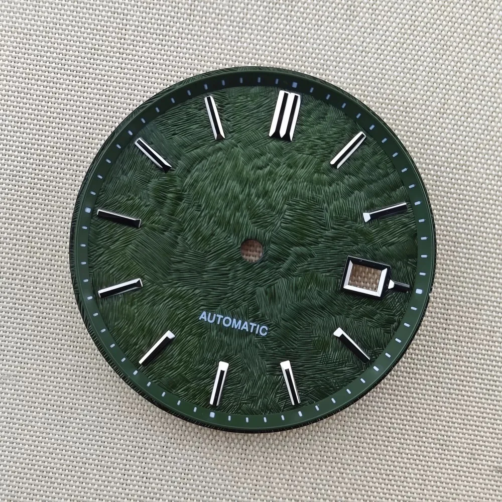 Sterile Watch Dial for Automatic Movement - 33.5mm, No Logo, DIY Replacement Set