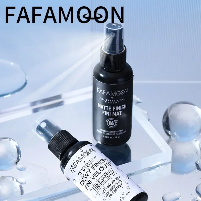 Refreshing Fixer Spray Portable Pre-Makeup Moisturizing Water Oil Control Lasting Clear Matte Finishing Makeup Setting For makeup setting spray