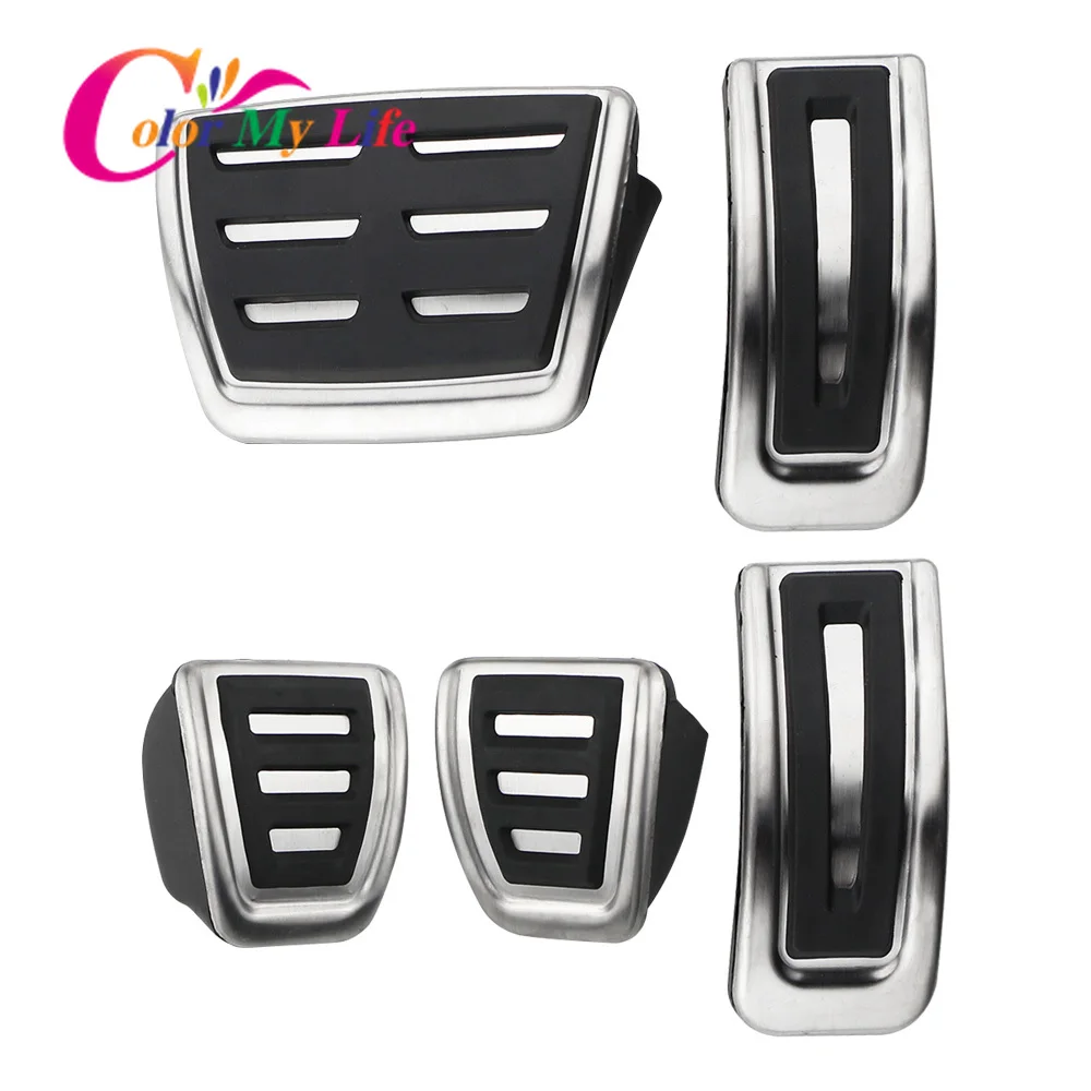 Car Pedal Covers For Volkswange VW Polo Bora Jetta Golf 4 MK4 IV Jetta MK4 For Audi A1 A3 TT Skoda Fabia Rapid