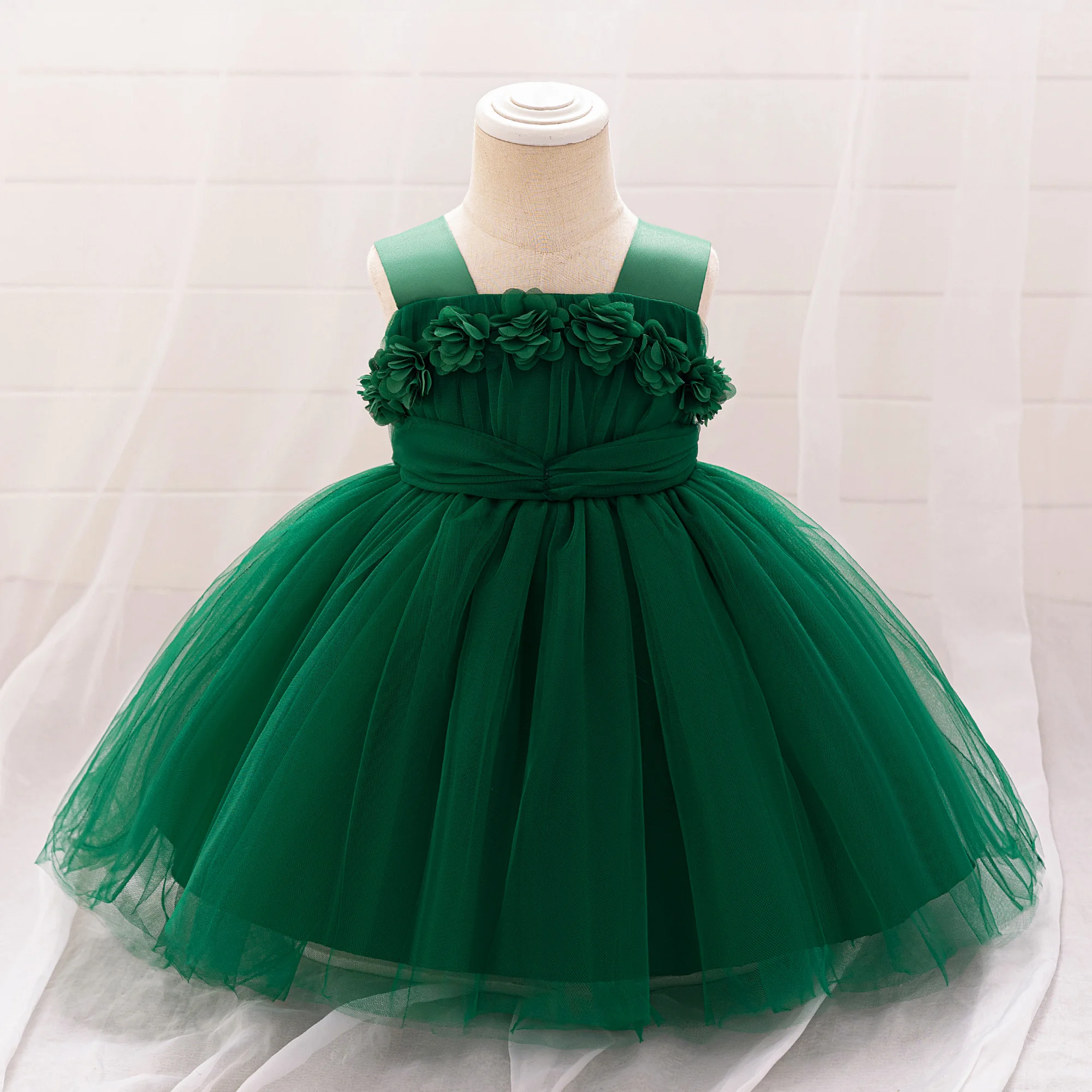 green emerald velvet dress Pia Top in Hunter Green – Naps Baby Designs