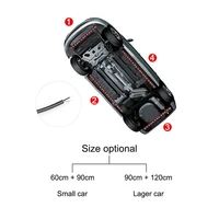 BLALION Flexible Car Underglow Light Strip 12V LED Underbody Ambient Light With App Control Neon Auto Decorative Atmosphere Lamp 6