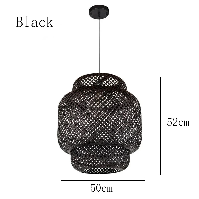 Chinese Style Pendant Light Handmake Bamboo Hanging Lamps for Dining Room Living Room Decor Restaurant Loft Luminaire Hanglamp for pendant lights,pendant lamp
