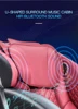 KMR A13 Hot Sale New Shiatsu Massage Body Massager Comfortable Relax Massage Chair For Home 3