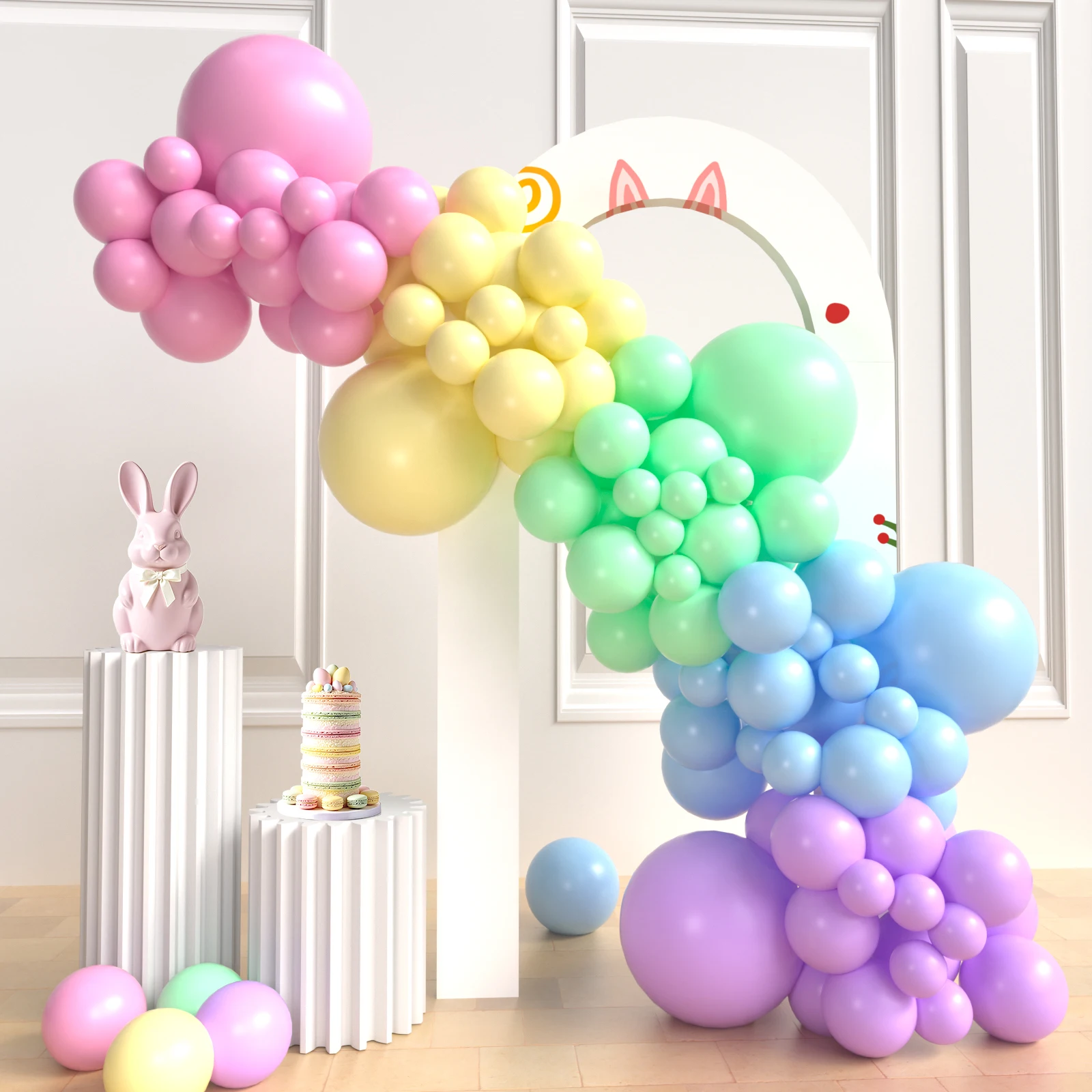 Pastel Balloon Garland Kit 1