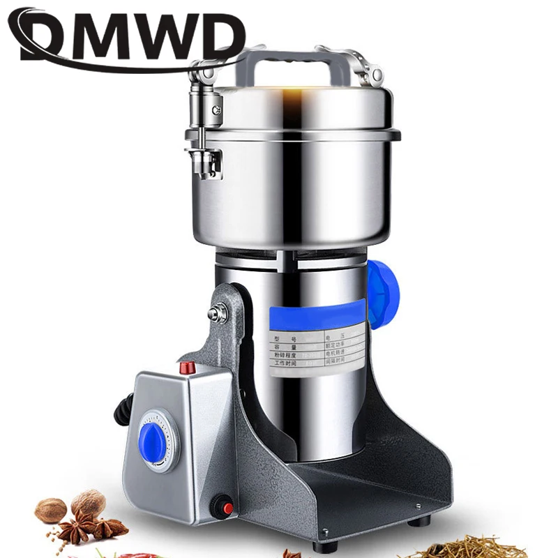 800g Grains Spices Hebals Cereals Coffee Dry Food Grinder Mill Grinding Machine Gristmill Home Medicine Flour Powder Crusher 2