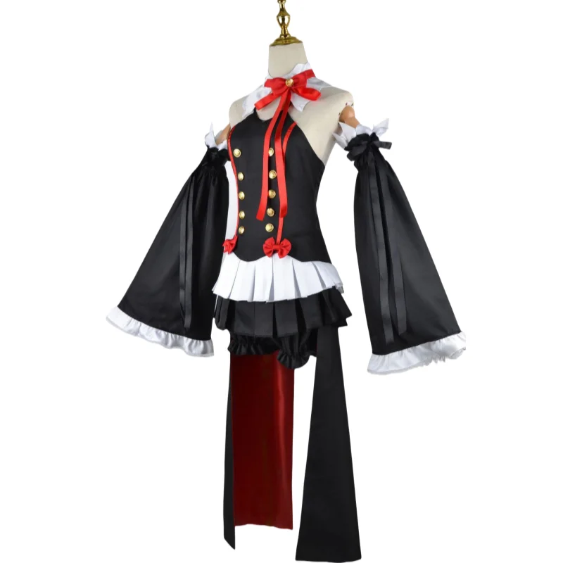 Krul Tepes Cosplay Costume Anime Seraph of the End Cosplay Wig Sexy Dress Corser Accessories Halloween Christmas Festival Party