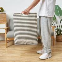 Waterproof Laundry Basket Cotton Linen Dirty Clothes Baskets Laundry Organizer Foldable Sundries Storage Bag Foldabling Hamper 2