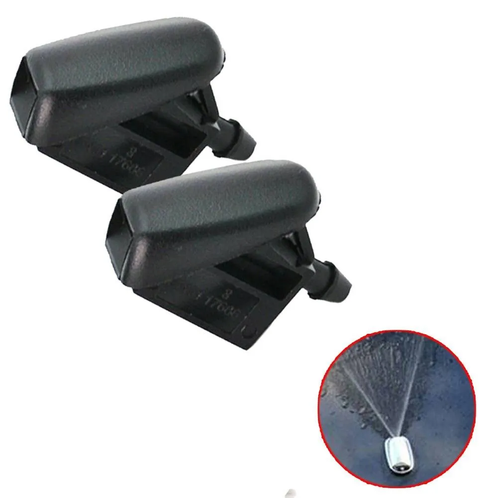 2pcs Car Washer Nozzle Spray Jet Sprinter Mounted On Windshield Wiper Arm Pair For Ford Focus