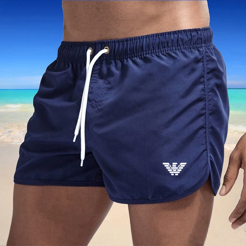  Men's Fashion Bodybuilding Shorts GymS Fitness Sports Short Pants Summer Casual Thin Cool Bermuda Male Quick Dry Beach Shorts 