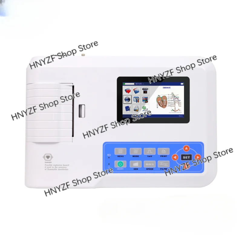 

ecg-300g digital 3 channel resting ecg/ekg icu ecg machine