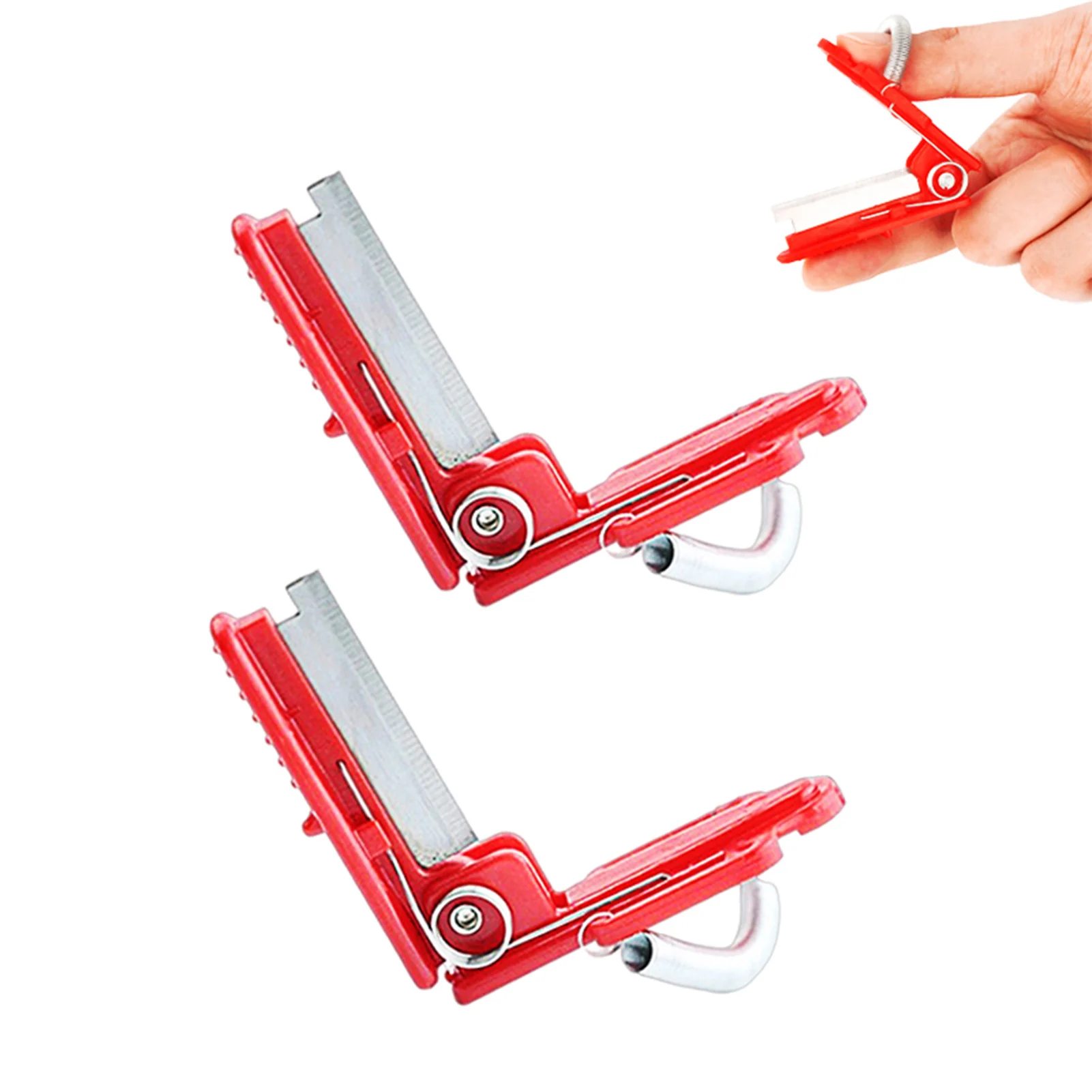 2pcs/set Gardening Harvesting Tool Fruit Picker Plants Trimmer Separator Mini Garden Pruner Stainless Steel Shears