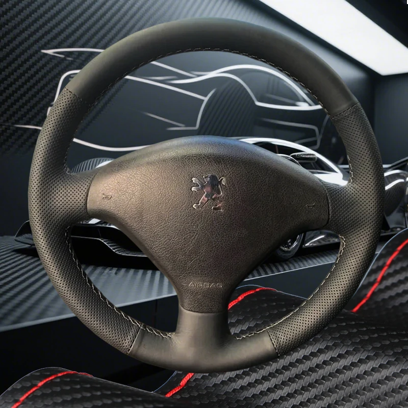 Auto Stuurwielhoezen Voor Peugeot 307 Voor CC 2004-2009 307