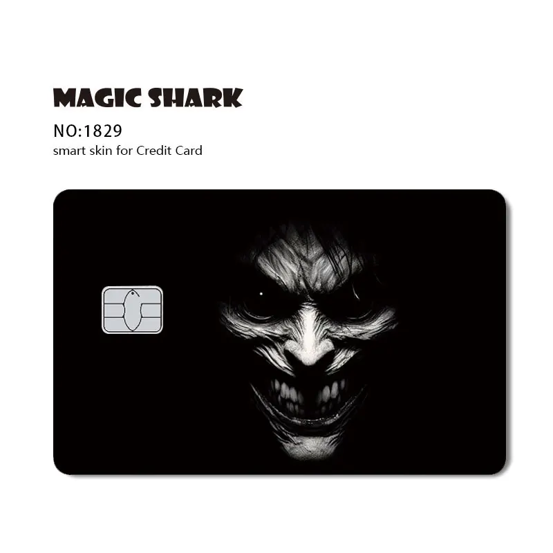 Horrible Movie Killer Billionaire Japanese Warrior Credit/Debit Card Sticker Film Cover