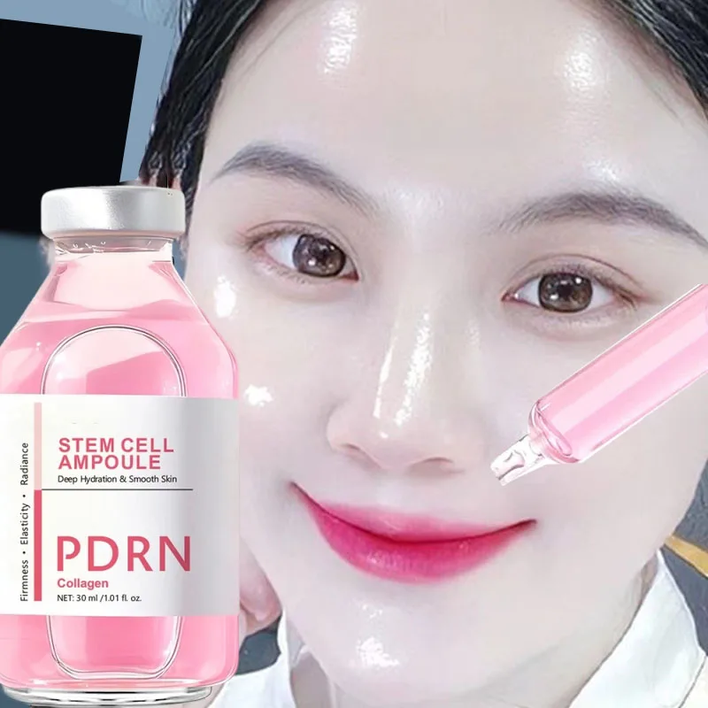 Stem Cell Serum PDRN Ampoule Collagen Moisturizing Anti-Aging Essence Reduce Fine Lines Wrinkle Tighten Brighten Face Skin 1PCS