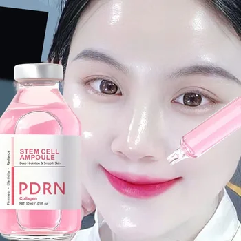 Stem Cell Serum PDRN Ampoule Collagen Moisturizing Anti-Aging Essence Reduce Fine Lines Wrinkle Tighten Brighten Face Skin 1PCS