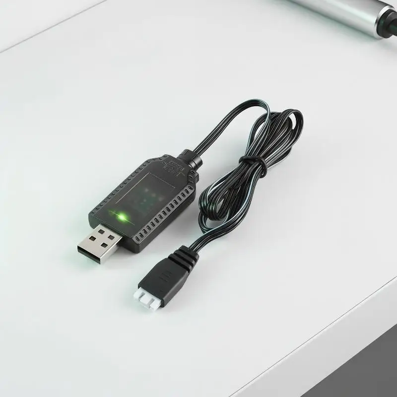 7.4V USB 리튬 배터리 충전기 케이블 XH-3P 스마트 충전식 리튬 이온 배터리 충전기 장난감 원격 제어 충전 어댑터