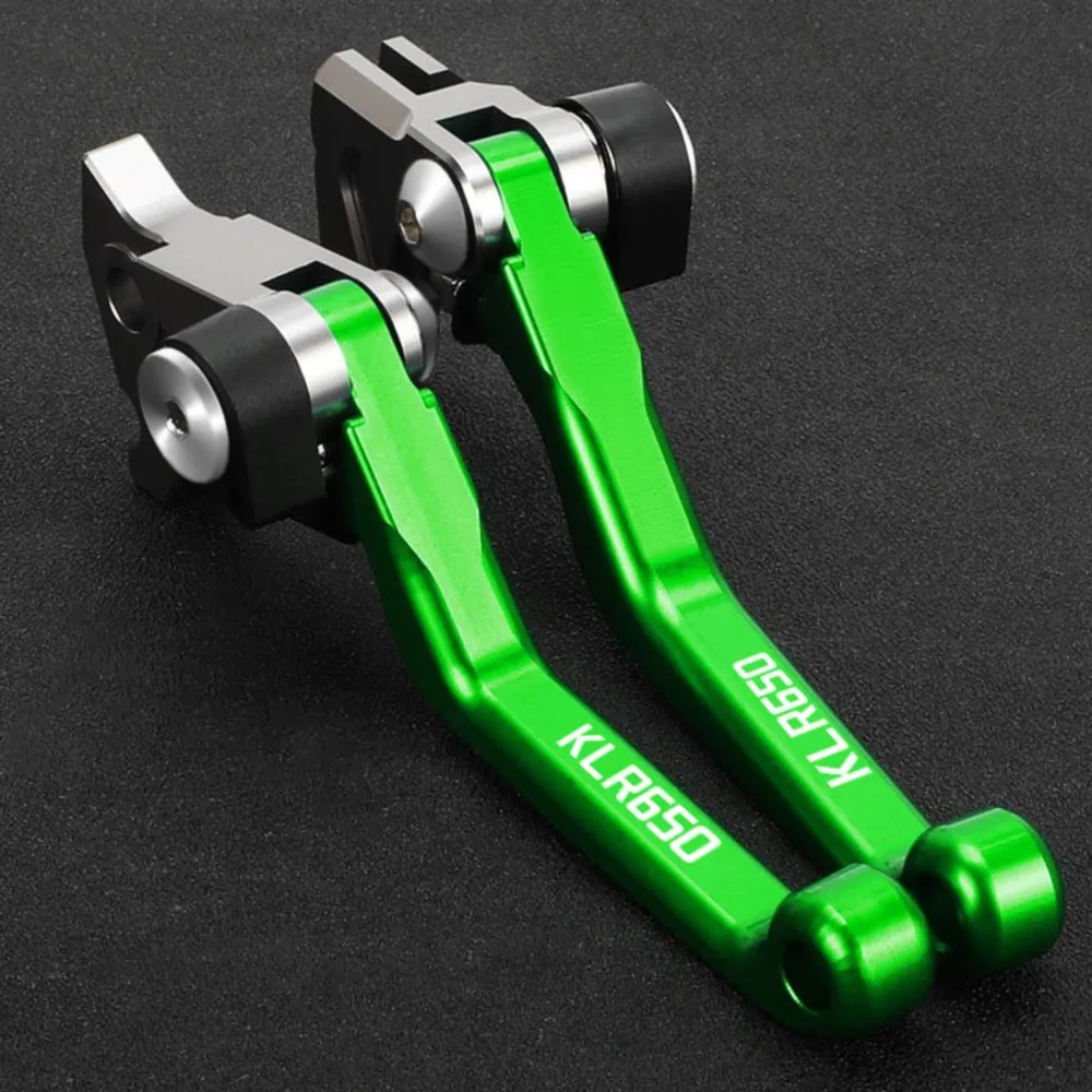 

Motocross Dirt Pit Bike Brakes For KAWASAKI KLR650 2008 -2015 2016 2017 2018 Bike Pivot Foldable Handles Brake Clutch Levers