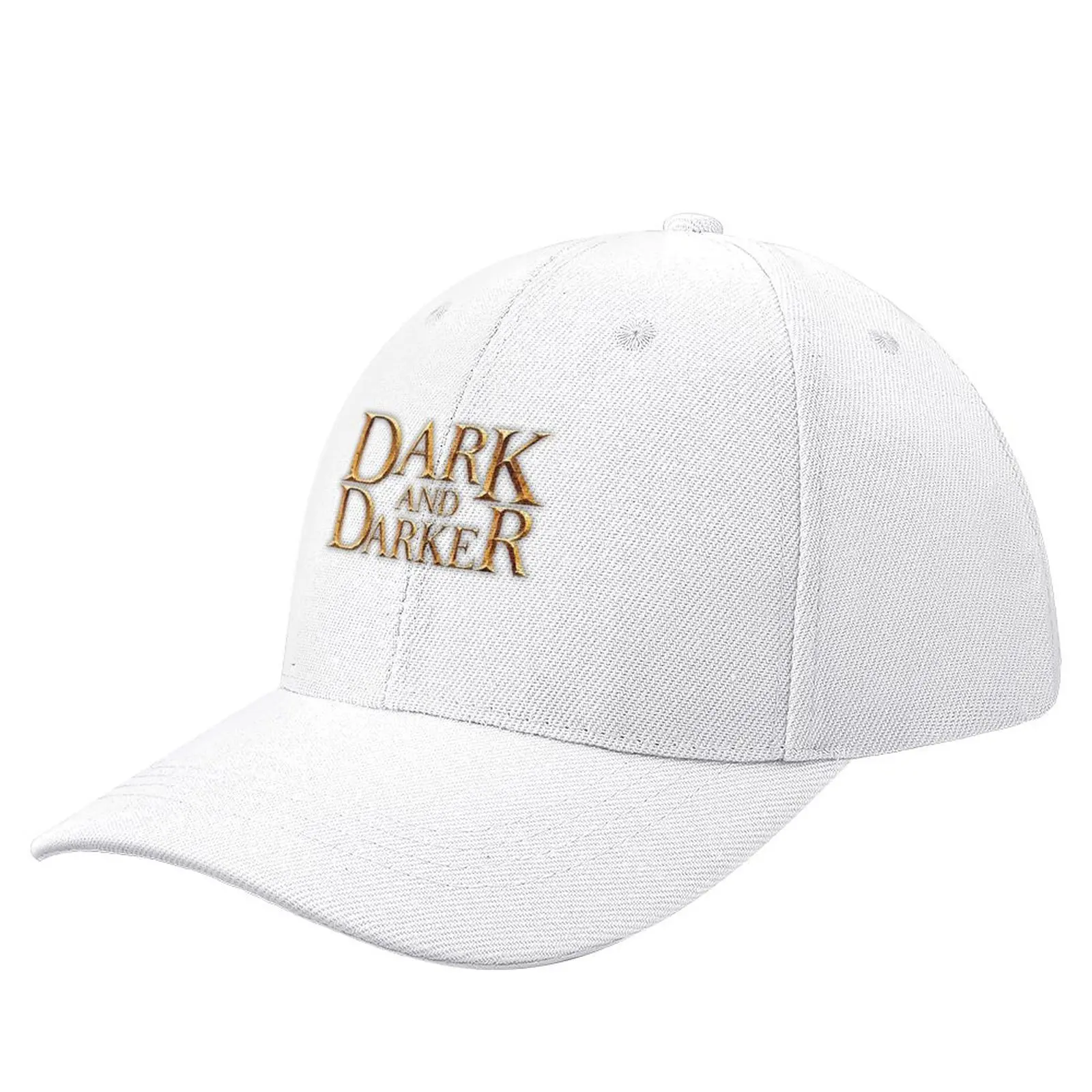 

Dark and Darker Logo Baseball Cap Icon Trucker Cap Snap Back Hat Christmas Hat Women's Beach Outlet Men's