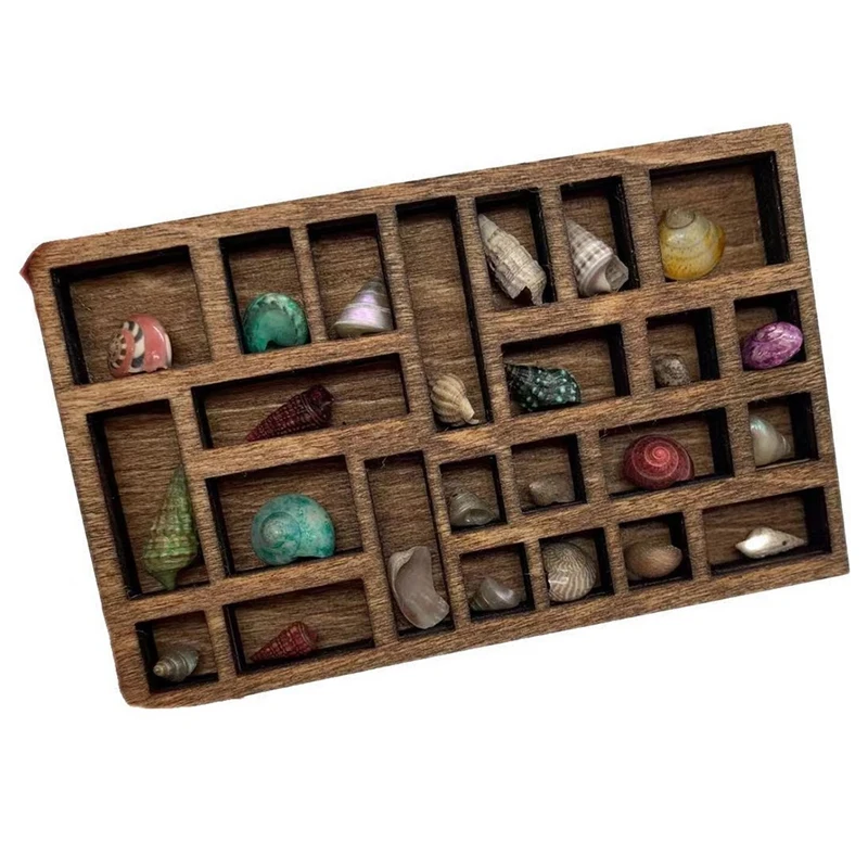1:12 Miniature Trinket Shelf Miniature Crystal Shelf Dollhouse Miniature Decor Printers Tray Miniature Durable Easy Install 2