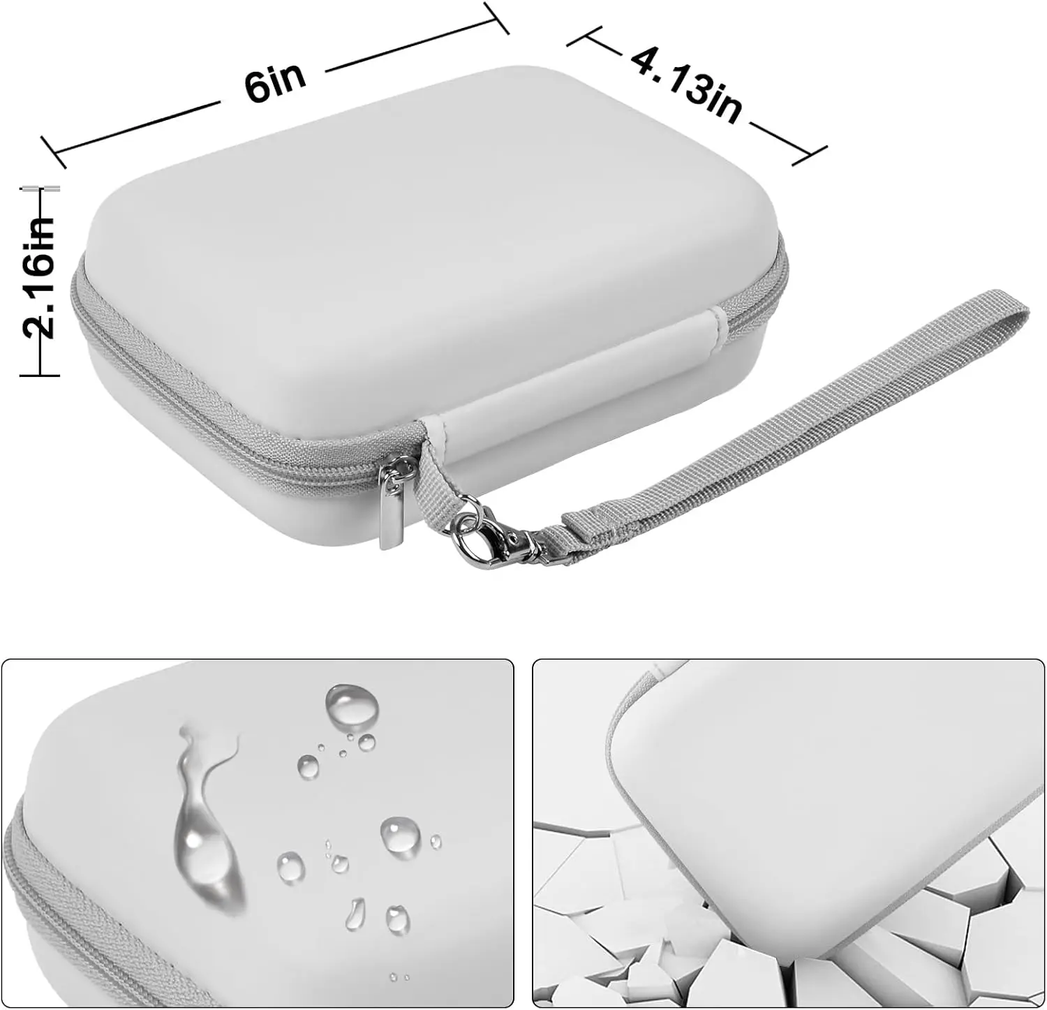 Case Compatible with Nelko P21 for Phomemo D30 D35 Label Maker Machine for JADENS D11 SUPVAN Mini Labeler CASE ONLY