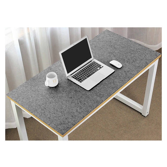 Computer Desk Mat Large 80x40/120x60cm Table Keyboard Mouse Pad Wool Felt Laptop Mats Cushion Desk Pad Gamer Mousepad XXL