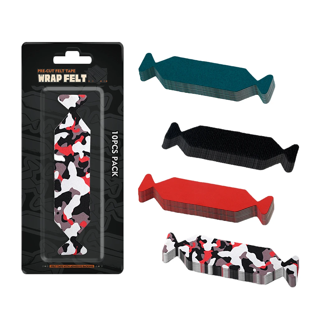 10pcs/Pack Fabric Felt Cloth For Plastic Hard Card Vinyl Wrap Scraper Edge Protective Suede Felt Car Tint Squeegee er