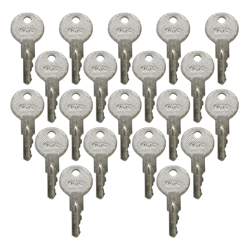 Ignition Key 20pcs 1919 17063G1 17063-G1 Compatible with EZGO Gas Electric Golf Carts 1982-Up Lawn Tuff Truck XT300 500 800