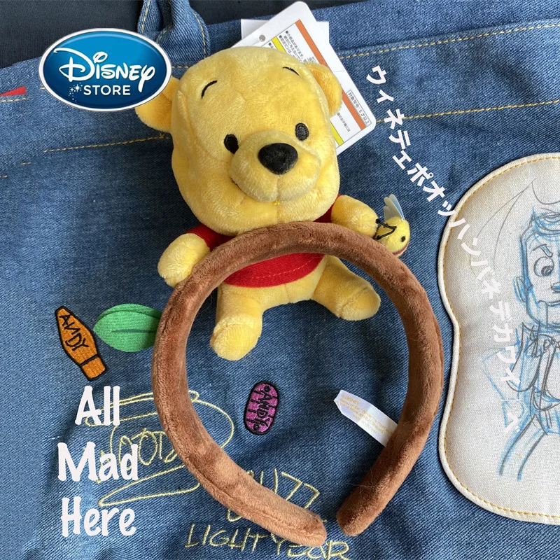 

Wholesale Exclusive Use 20-Piece Disney Winnie the Pooh Headband Cute Japanese Big Head Pooh Doll Hairband Hair Accessories