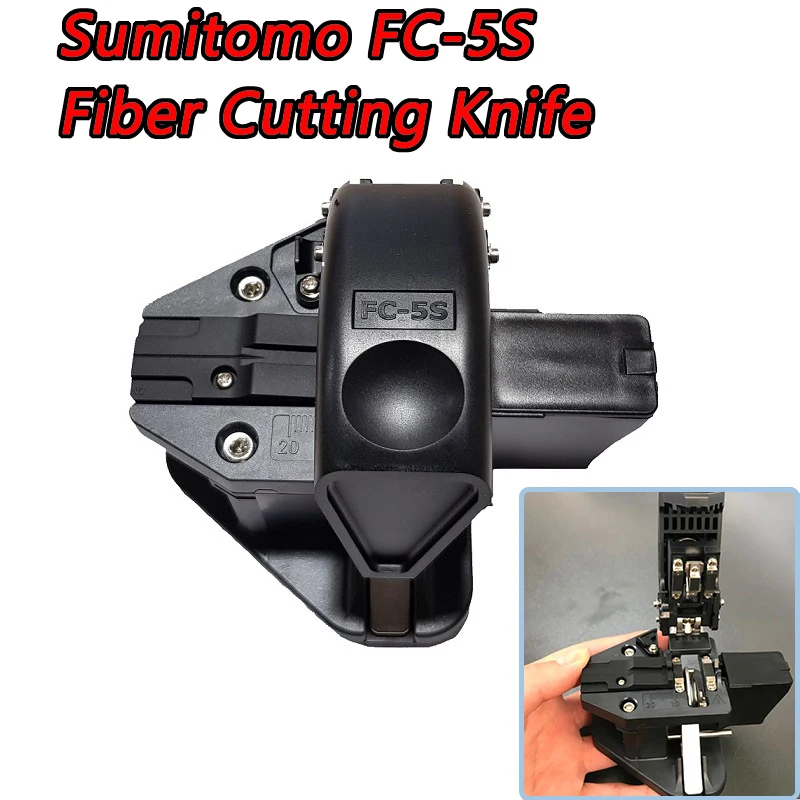 Original Sumitomo FC-5S Fiber Cutting Knife FC-5S Fiber Optical Cleaver Cutting Tool Optical Fiber Cable Cutter Made in Japan olfa a 2 9mm standard duty cutter knife utility rubber grip utility knife made in japan