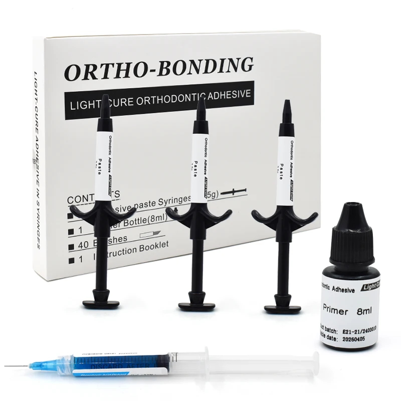 歯科用ブラケット用矯正接着剤キット,ORTHO-BONDING,光硬化,高品質