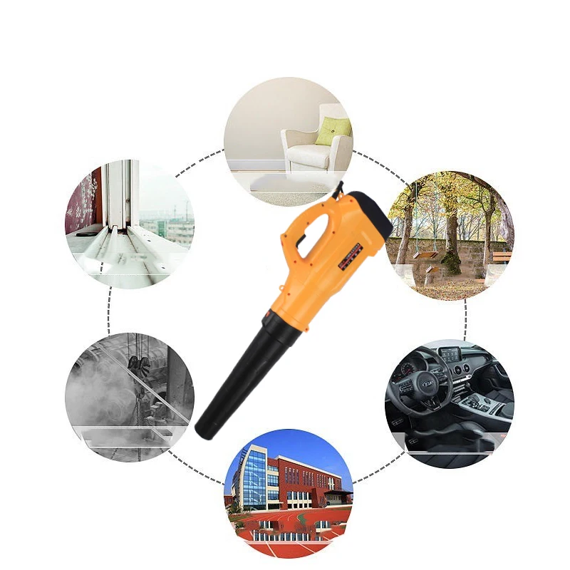 Portable Household Electric Cleaning Garden Air Blower Leaf Dust Collector 220V/5200W