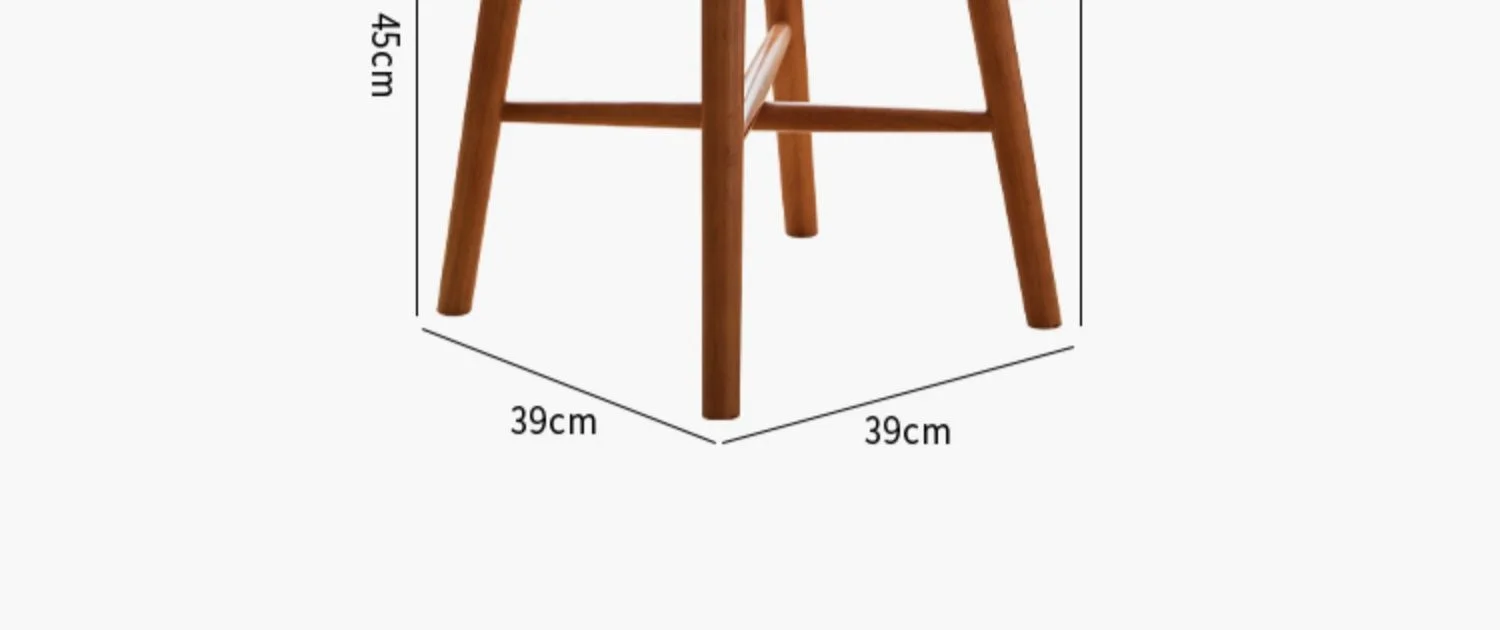 X&D Nordic Japanese Style Solid Wood Wicker Windsor Dining Chair Home Retro Leisure Backrest Chair Solid Wood Wicker Round Chair