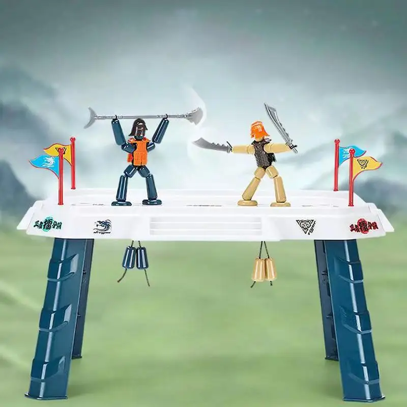 

Action Figures Battle Small Battle Board Toy 2 Player Kids Battle Table Interactive Toys String Puppets Interactive Puppet Game