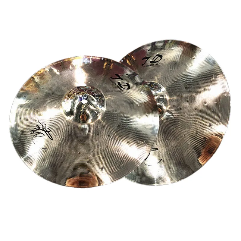 TD B20 Handmade Cymbals 14 inch Hi-Hat Professional Cymbals for Drums
