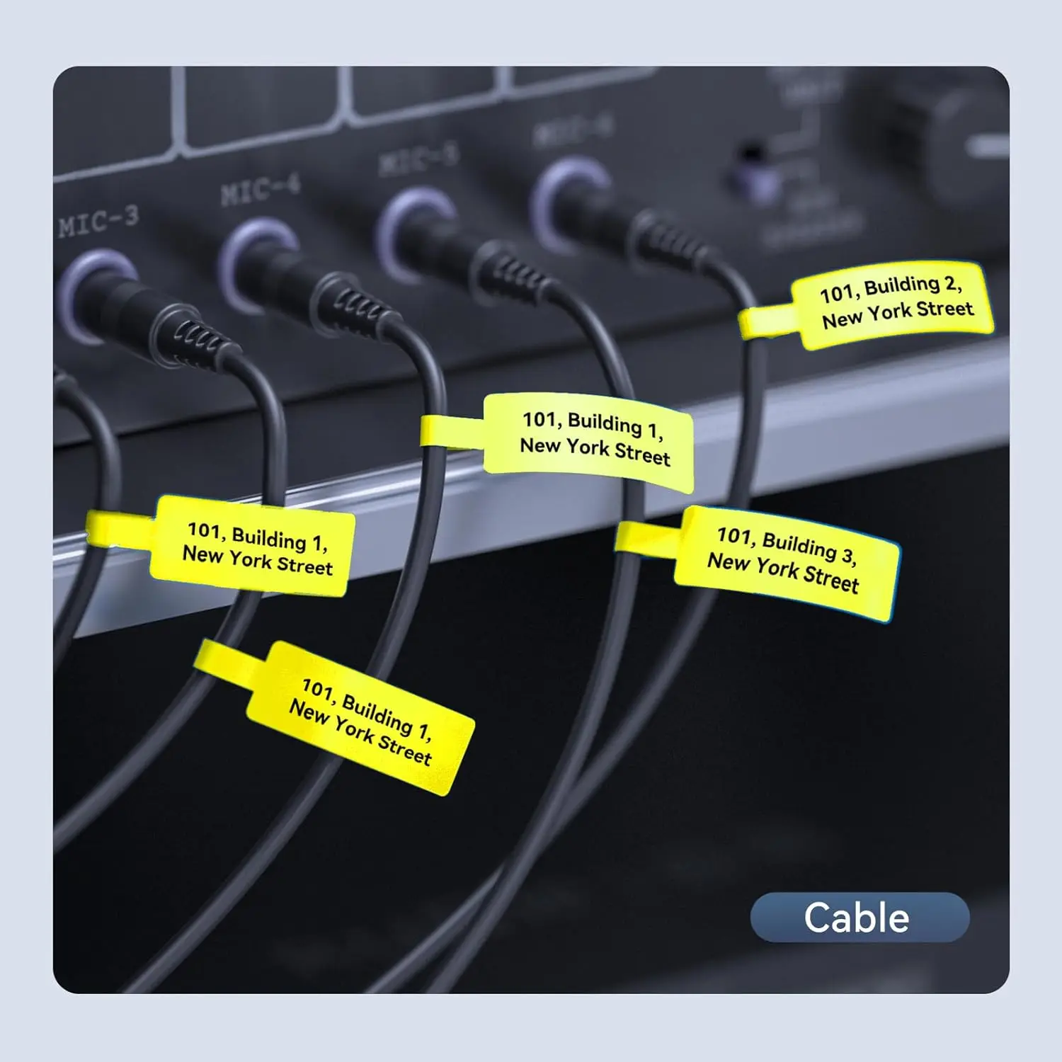 Niimbot M2 300DPI Thermal Transfer Label Printer Adhesive Sticker Wiring Network Organizer Jewelry Tag Round Black Color Paper