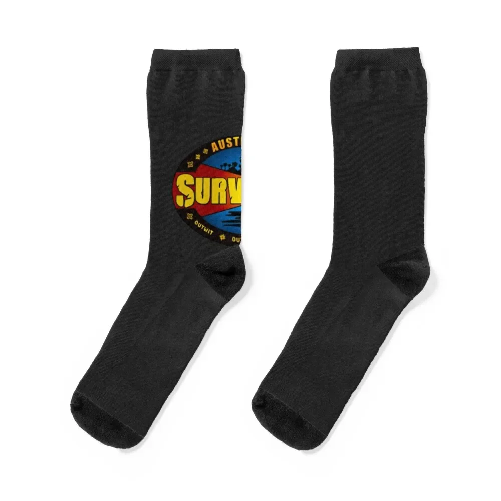 

Australian Survivor Classic T-Shirt Socks Thermal man winter christmas stocking anti slip football Women's Socks Men's