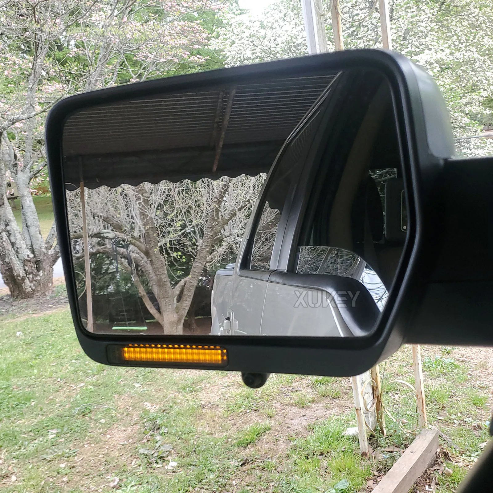 Dynamic Sequential LED Side Mirror Turn Signal Lights - Smoked Lens, Compatible With Ford F150 2004-2014, Raptor, Expedition, Mark LT