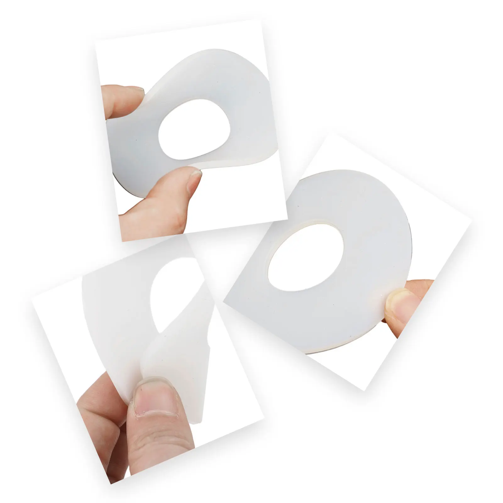 Description Picture 6 of item1PCS Transparent Sealing Washer Silicone Valve Washer Seal Diaphragm For CW844RB CW854RB Toilet Tank Replacement 3inches