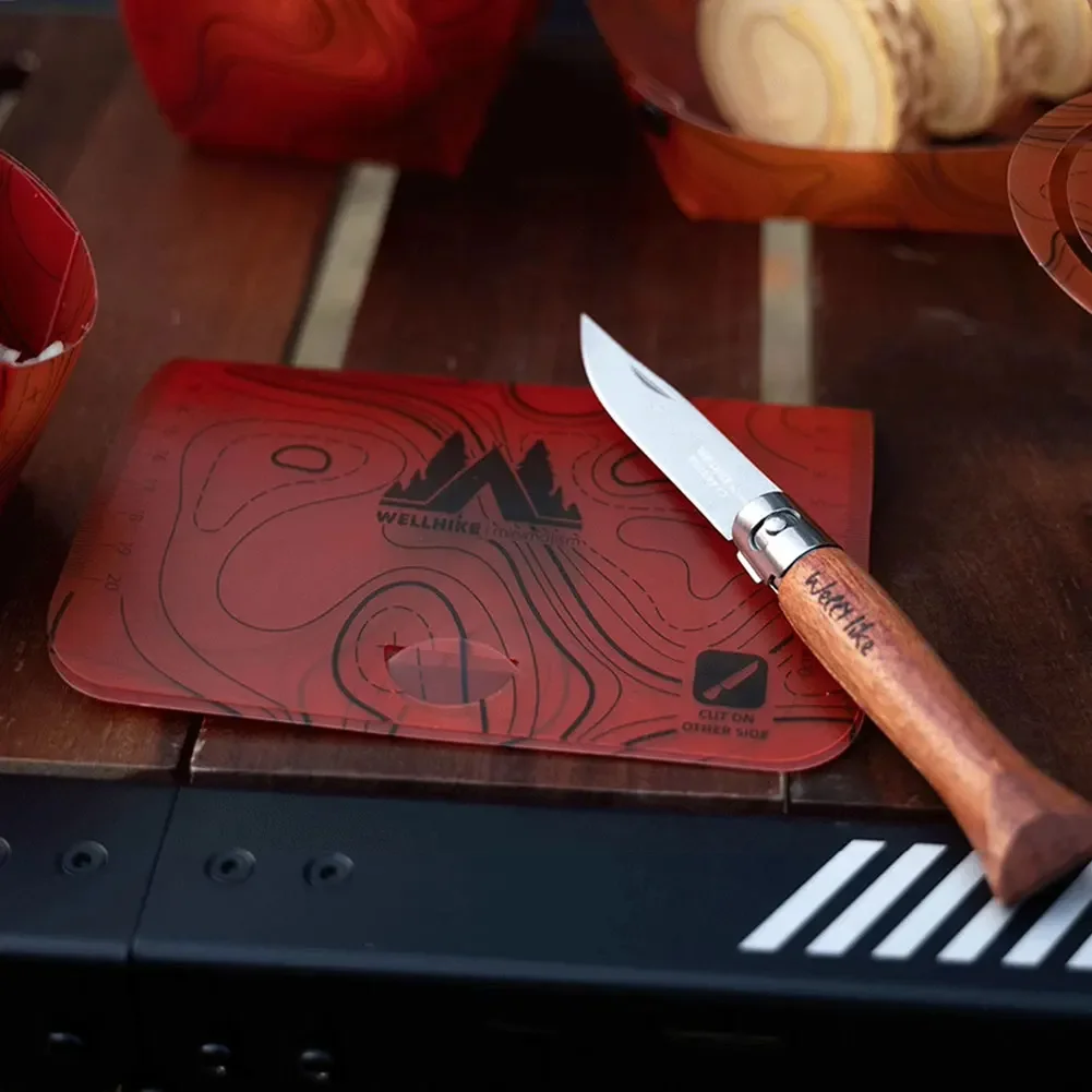 Outdoor Lightweight Folding Tableware Wear Resist Ultra Light Tableware Set Plastic Bowl Plate Cup Filter for Camping Hiking