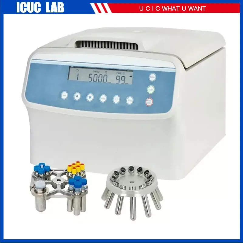 Low Speed Benchtop Laboratory Table-top Blood Bank Centrifuga Laboratory Centrifuge 5000r min L600-A